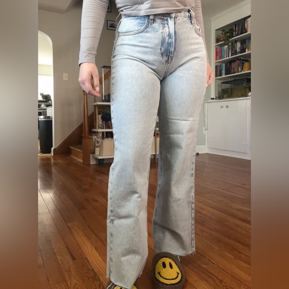 Zara straight leg jeans